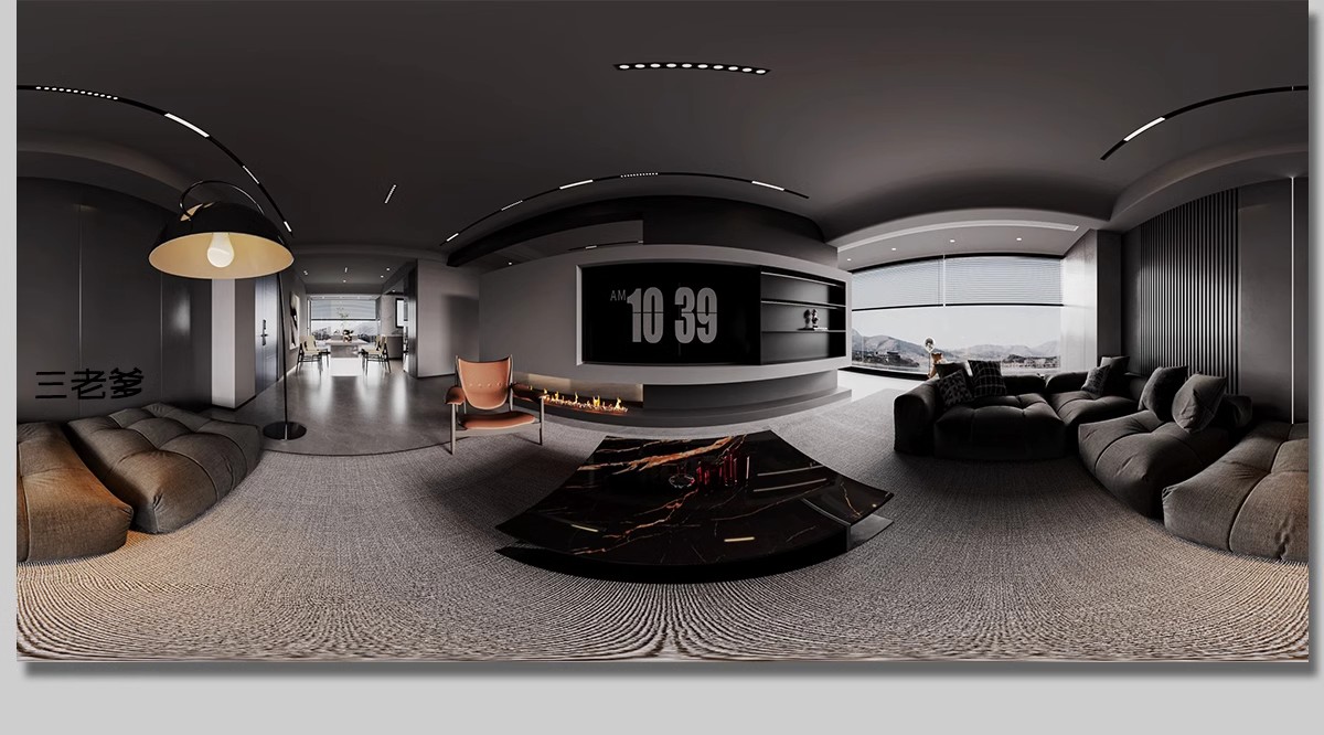 图片[25]-家装室内设计720VR全景效果图片现代高清无水印装修3D案例素材库-大怪兽分享