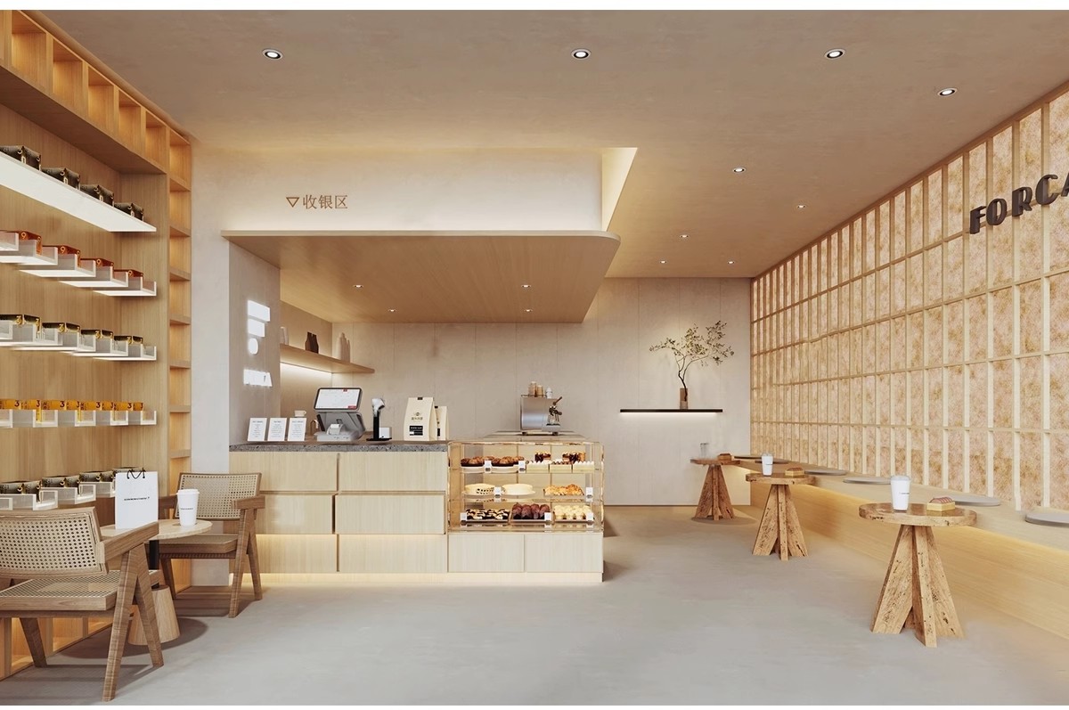 图片[37]-咖啡厅SU模型原木北欧现代简约风格Sketchup草图大师工业风素材-大怪兽分享