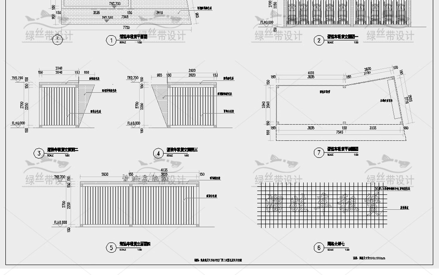 图片[21]-现代装配式建筑结构详图商业街集市餐饮营地民宿集装箱CAD施工图-大怪兽分享