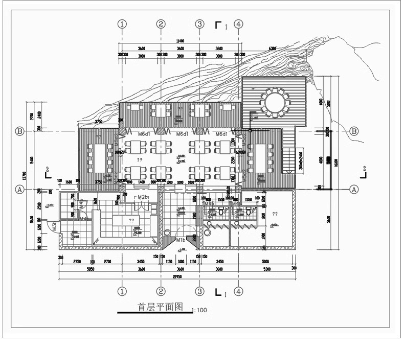 图片[24]-茶室茶楼茶馆CAD施工图 会所茶社室内设计装修平面布局图方案素材-大怪兽分享