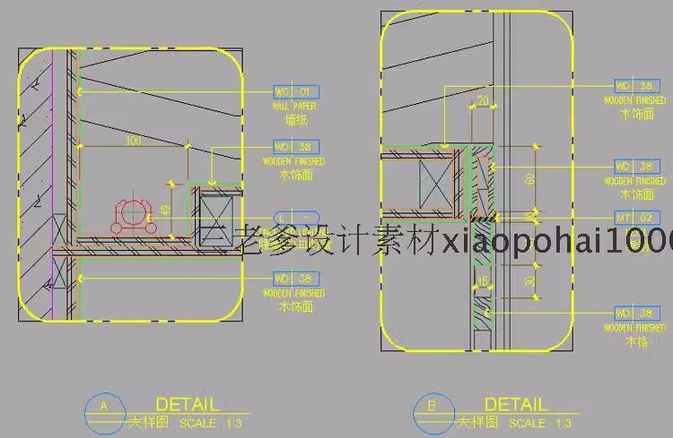 图片[38]-室内设计CAD图库家具模型 家装工装施工中式欧式平面立面图块素材-大怪兽分享