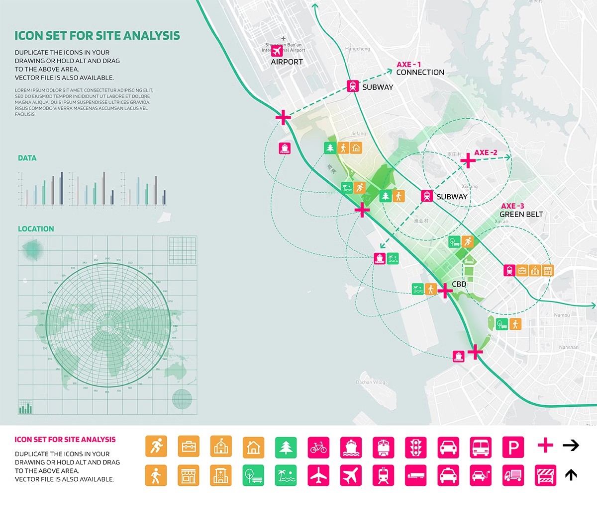 图片[29]-前期人文地理地块区位分析图PSD分层源文件竞赛风建筑设计ps素材-大怪兽分享