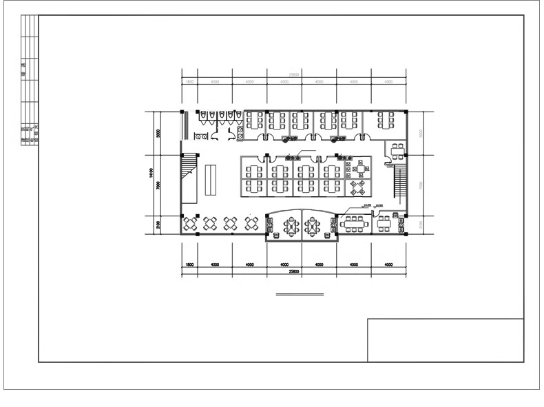 图片[26]-茶室茶楼茶馆CAD施工图 会所茶社室内设计装修平面布局图方案素材-大怪兽分享