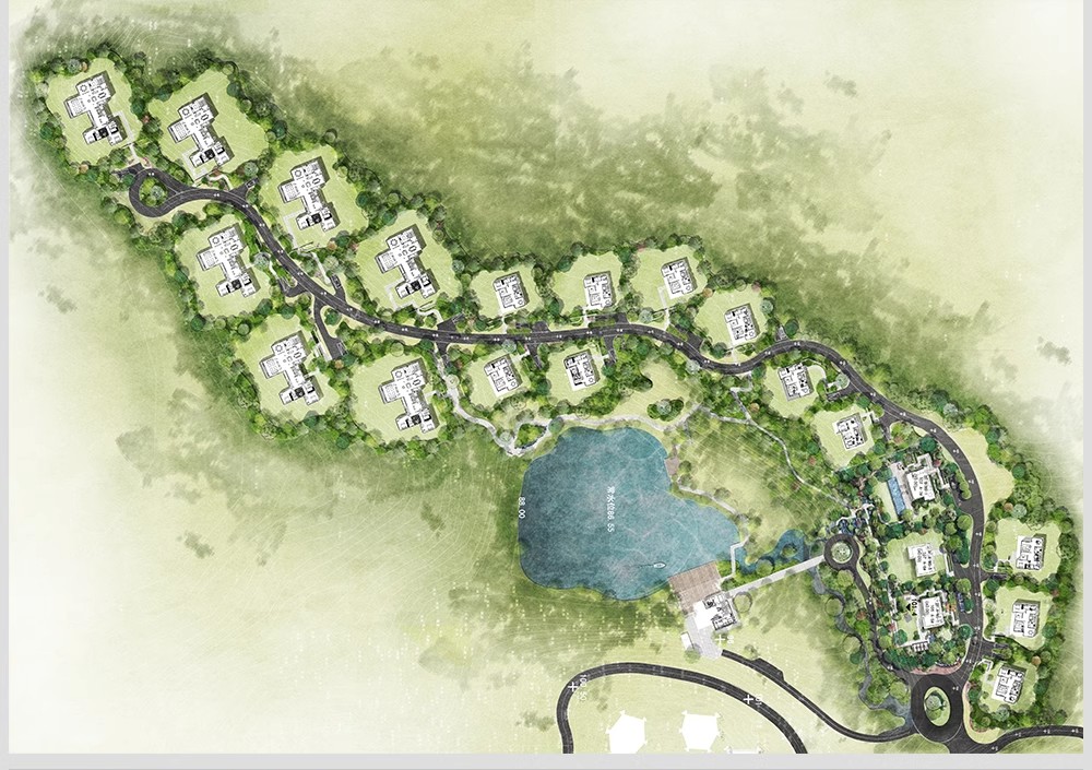 图片[28]-小清新建筑景观总平面图PSD分层园林公园广场彩平图竞赛风PS素材-大怪兽分享