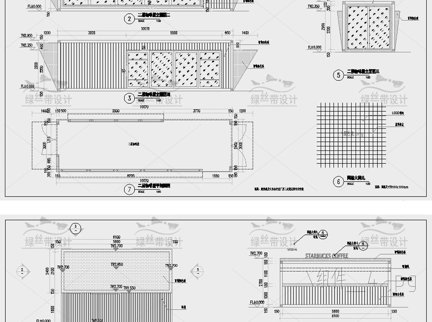 图片[24]-现代装配式建筑结构详图商业街集市餐饮营地民宿集装箱CAD施工图-大怪兽分享