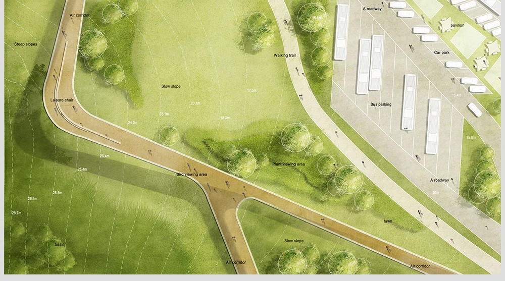 图片[29]-小清新建筑景观总平面图PSD分层园林公园广场彩平图竞赛风PS素材-大怪兽分享