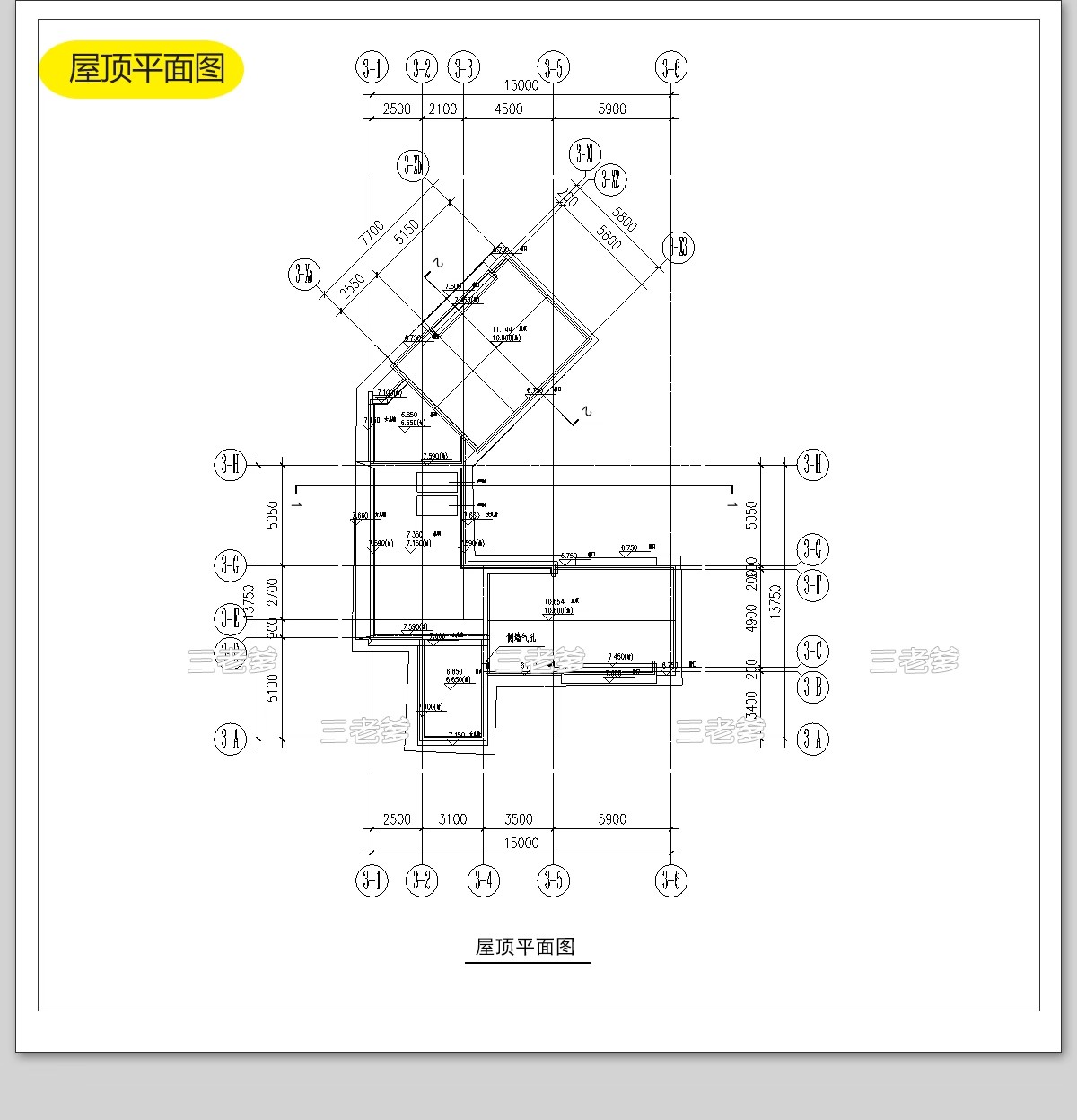 图片[20]-民宿酒店建筑CAD施工图 总平面布局图立面乡村客栈设计图纸效果图-大怪兽分享