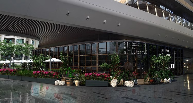 图片[45]-餐饮空间CAD施工图纸 3D模型效果图平面中式茶餐厅快餐饭店su全套-大怪兽分享