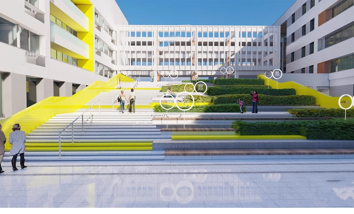 图片[23]-无障碍坡道楼梯景观阶梯公园台阶高差地形草图大师SU模型广场山地-大怪兽分享