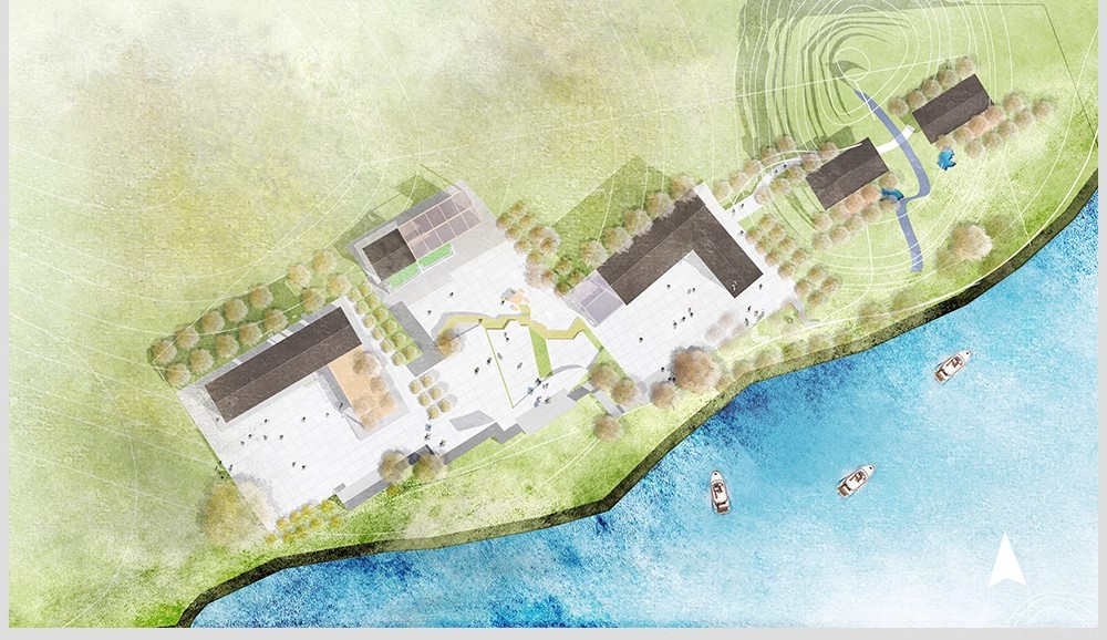 图片[33]-小清新建筑景观总平面图PSD分层园林公园广场彩平图竞赛风PS素材-大怪兽分享