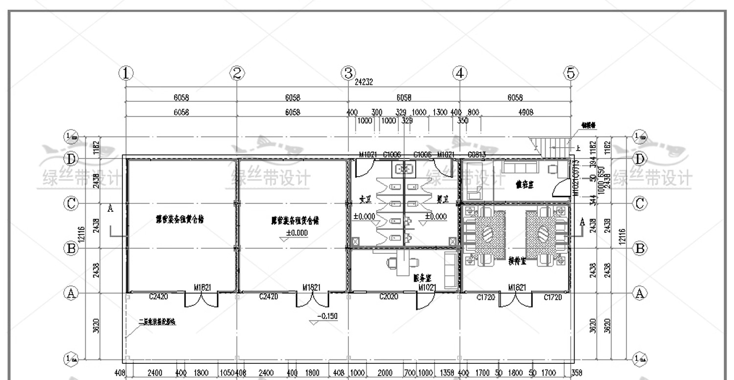 图片[28]-现代装配式建筑结构详图商业街集市餐饮营地民宿集装箱CAD施工图-大怪兽分享