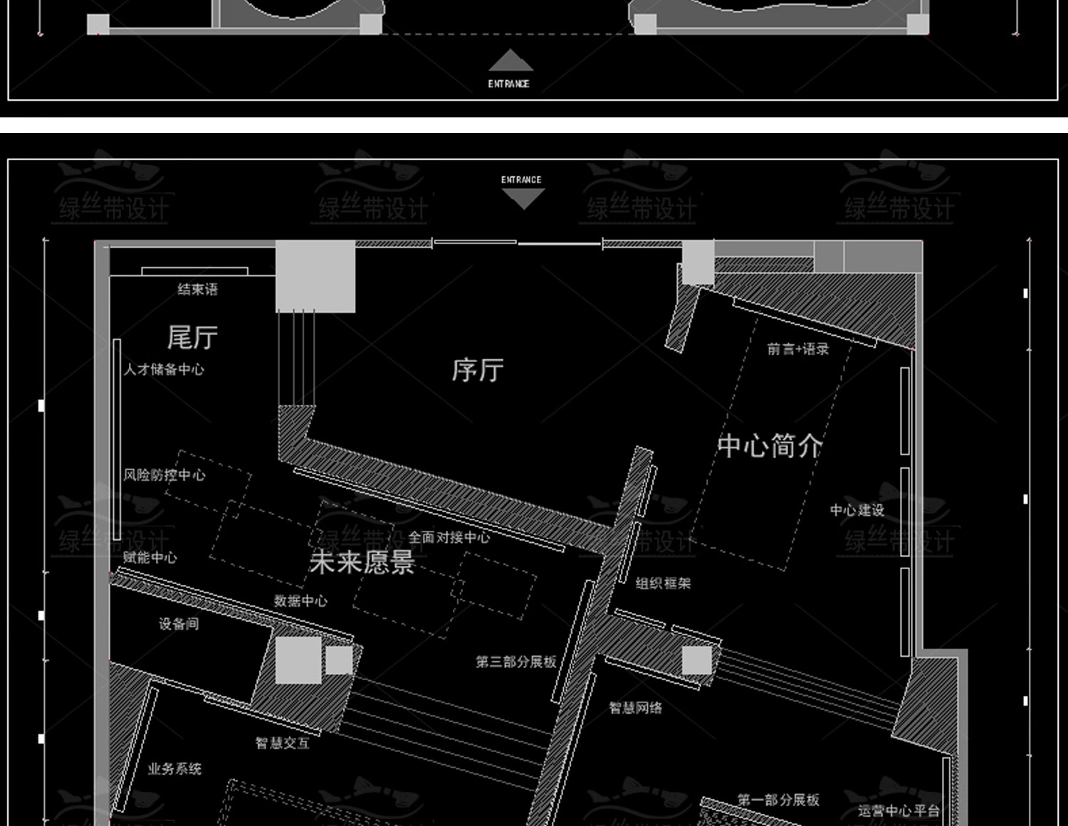 图片[52]-展厅商业文化展馆室内 布局企业科技展览馆方案设计CAD平面布置图-大怪兽分享
