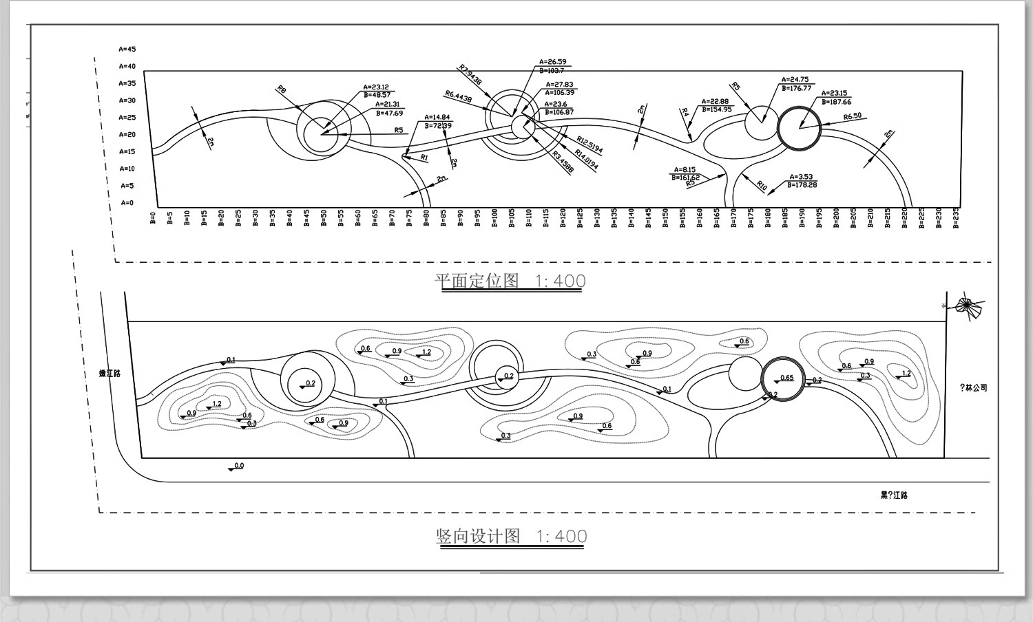 图片[37]-1000款，道路园路CAD施工图纸 景观园林铺装地面平面立面节点大样剖面详图-大怪兽分享