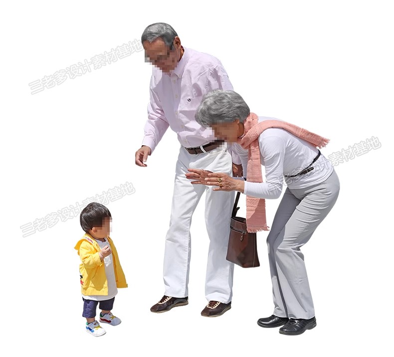 图片[47]-人物青年老人小孩子PS后期素材建筑效果图后期鸟瞰亚洲人PNG免抠-大怪兽分享