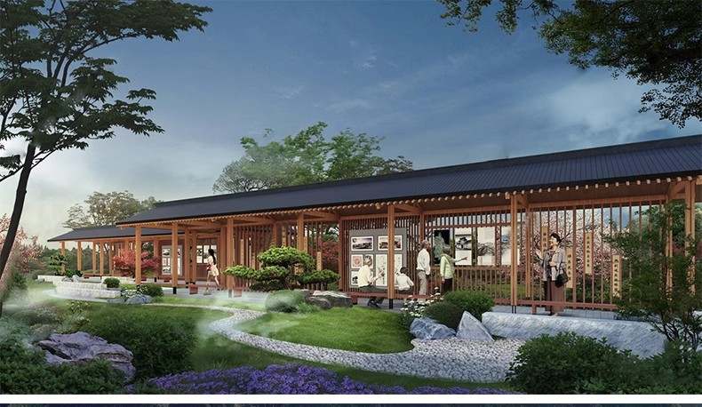 图片[27]-庭院防腐 木 花架休闲葡萄架长廊公园户外景观廊架su模型草图大师-大怪兽分享