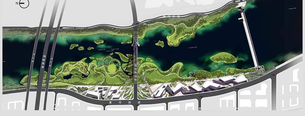 图片[37]-小清新建筑景观总平面图PSD分层园林公园广场彩平图竞赛风PS素材-大怪兽分享