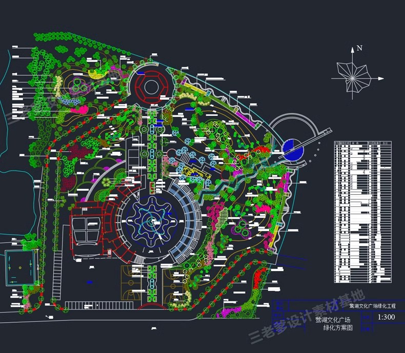 图片[44]-700套，园林景观公园小游园滨水湿地广场全套cad施工图规划平面设计方案-大怪兽分享