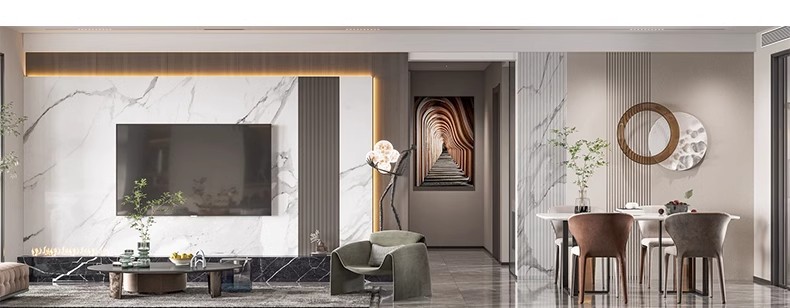 图片[23]-2025轻奢装修设计风格效果图片实景样板房现代软装简约CAD施工图-大怪兽分享