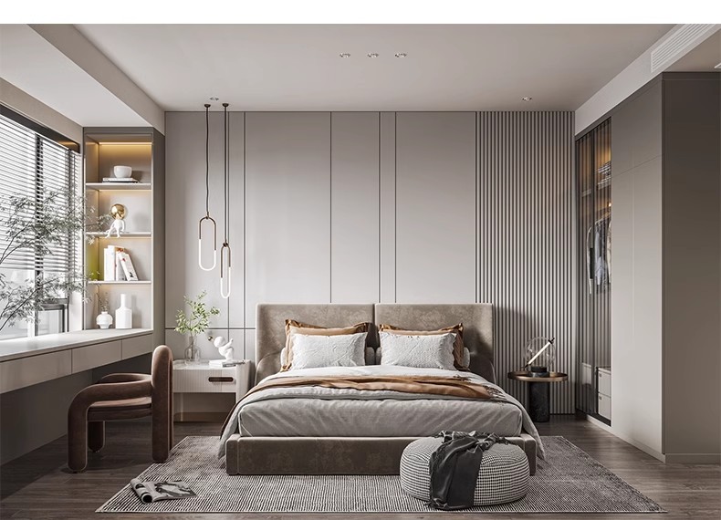 图片[25]-2025轻奢装修设计风格效果图片实景样板房现代软装简约CAD施工图-大怪兽分享