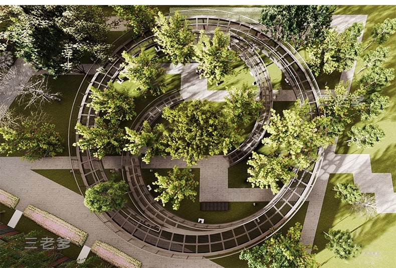 图片[4]-公园景观木栈道SU模型水榭木桥观光亲水平台sketchup草图大师素材-大怪兽分享