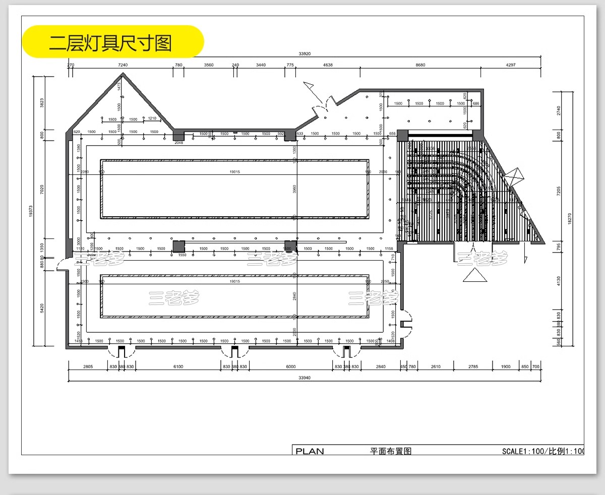 图片[27]-台球厅俱乐部cad施工图纸 装修设计工装室内休闲娱乐台球室效果图-大怪兽分享