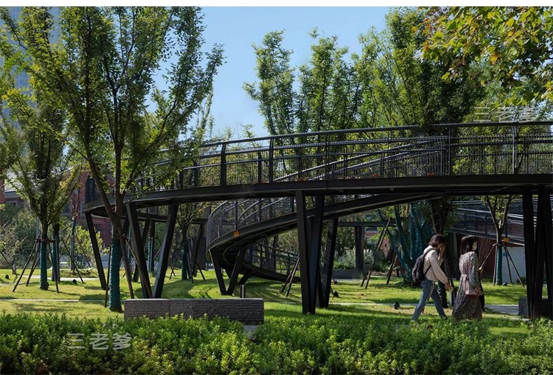 图片[5]-公园景观木栈道SU模型水榭木桥观光亲水平台sketchup草图大师素材-大怪兽分享