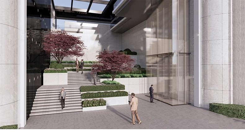 图片[37]-无障碍坡道楼梯景观阶梯公园台阶高差地形草图大师SU模型广场山地-大怪兽分享