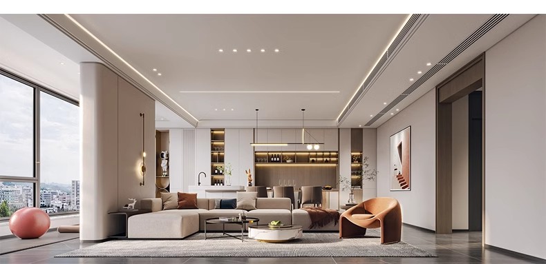 图片[27]-2025轻奢装修设计风格效果图片实景样板房现代软装简约CAD施工图-大怪兽分享