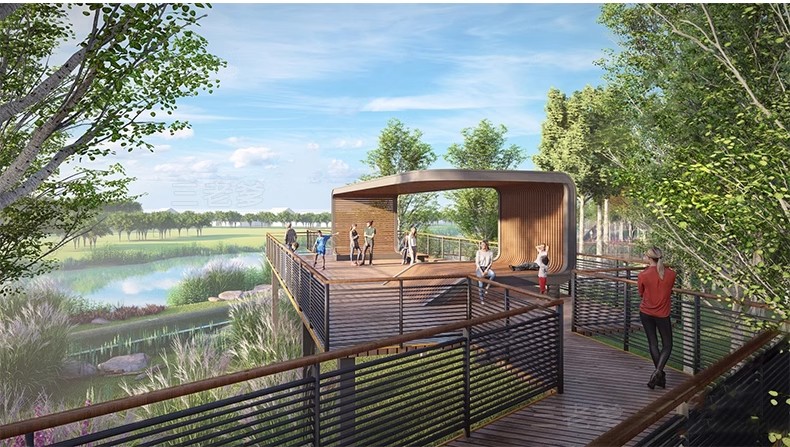 图片[7]-公园景观木栈道SU模型水榭木桥观光亲水平台sketchup草图大师素材-大怪兽分享