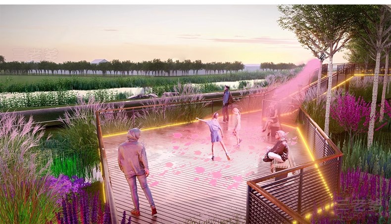 图片[8]-公园景观木栈道SU模型水榭木桥观光亲水平台sketchup草图大师素材-大怪兽分享