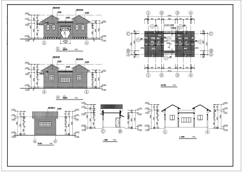 图片[29]-180套，厕所公厕建筑公共卫生间CAD施工图 户外洗手间平面布置方案布局图-大怪兽分享