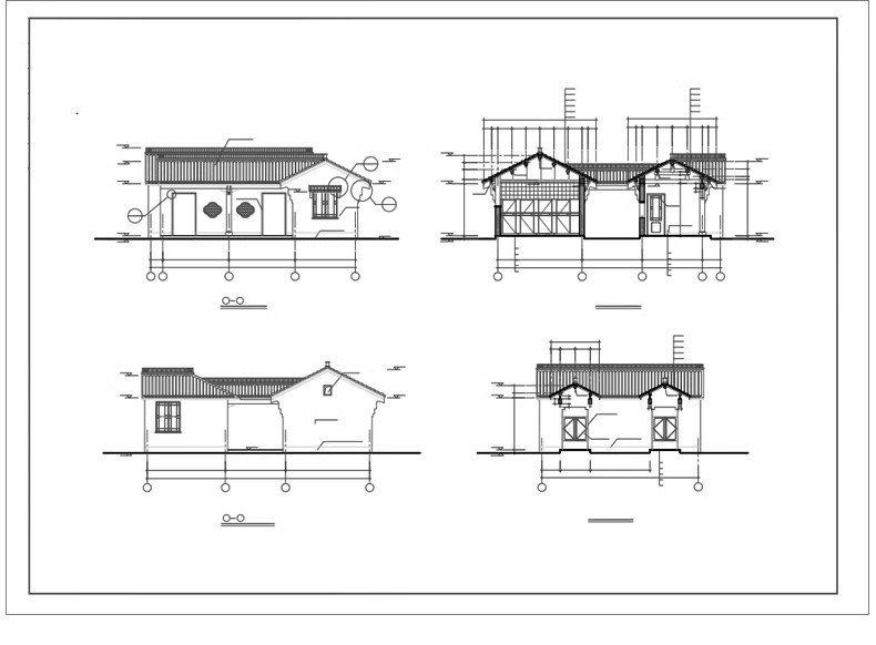 图片[30]-180套，厕所公厕建筑公共卫生间CAD施工图 户外洗手间平面布置方案布局图-大怪兽分享