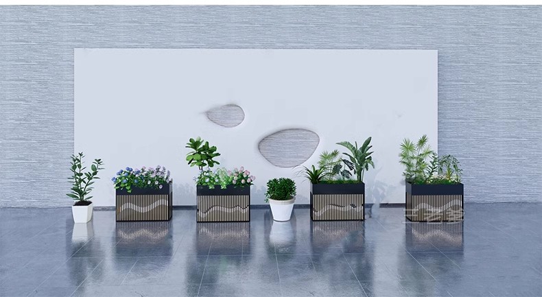 图片[24]-现代植物花坛花箱SU模型种植箱户外花箱花钵sketchup草图大师素材-大怪兽分享