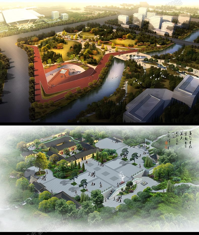 图片[45]-鸟瞰植物PSD分层素材合集景观园林建筑设计后期效果图树木ps花草-大怪兽分享