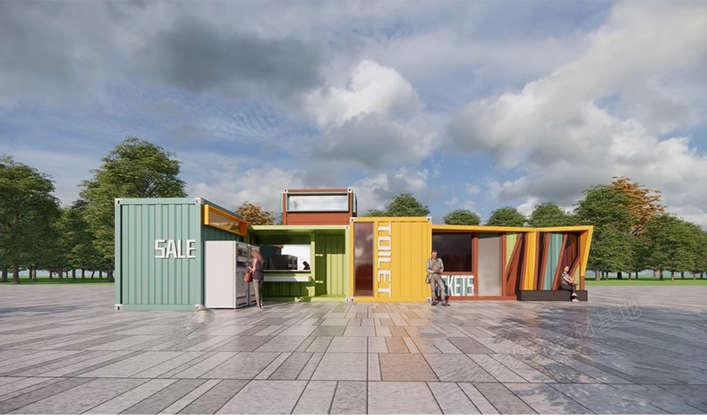 图片[2]-1250套，现代中式园林公厕景区卫生间公共设施建筑设计SU模型库CAD施工图-大怪兽分享