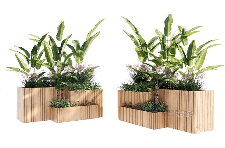 图片[27]-现代植物花坛花箱SU模型种植箱户外花箱花钵sketchup草图大师素材-大怪兽分享