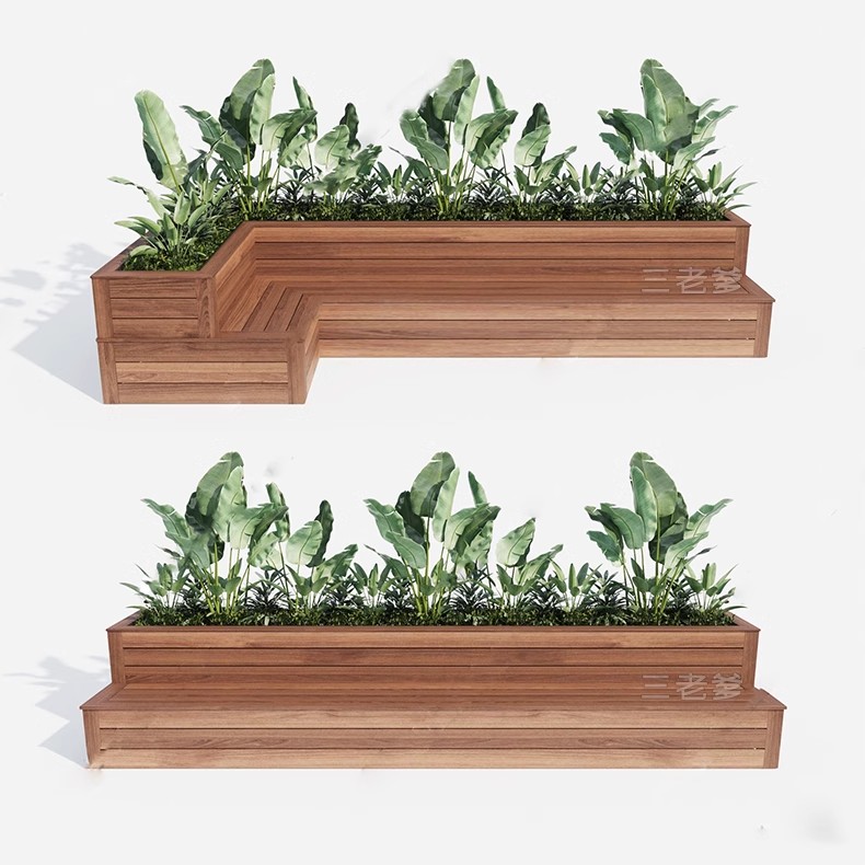 图片[28]-现代植物花坛花箱SU模型种植箱户外花箱花钵sketchup草图大师素材-大怪兽分享