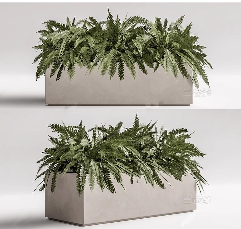 图片[30]-现代植物花坛花箱SU模型种植箱户外花箱花钵sketchup草图大师素材-大怪兽分享