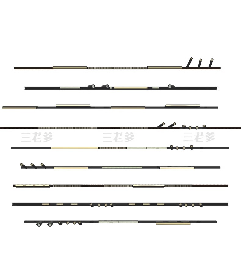 图片[29]-现代筒灯轨道射灯线条磁吸坎内嵌灯条双头舞台展示草图大师SU模型-大怪兽分享