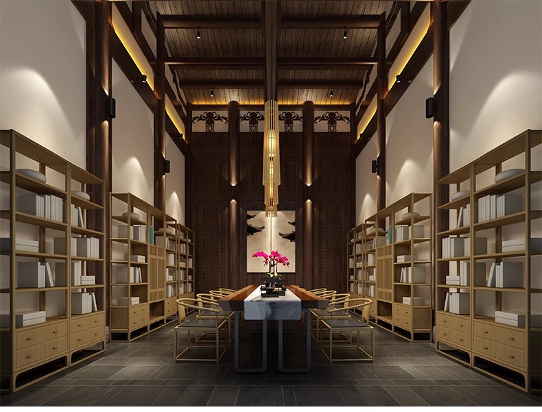图片[82]-民宿客栈装修设计效果图SU模型全套方案乡村度假酒店CAD施工图纸-大怪兽分享
