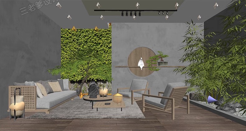 图片[21]-新中式风格SU模型室内家装客厅沙发家具餐桌椅卧室床草图大师素材-大怪兽分享