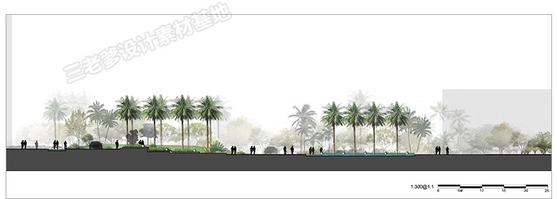 图片[36]-景观ps分析图素材竞赛风海绵城市公园街道驳岸PSD分层剖面图立面-大怪兽分享