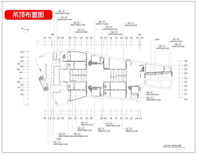 图片[91]-民宿客栈装修设计效果图SU模型全套方案乡村度假酒店CAD施工图纸-大怪兽分享