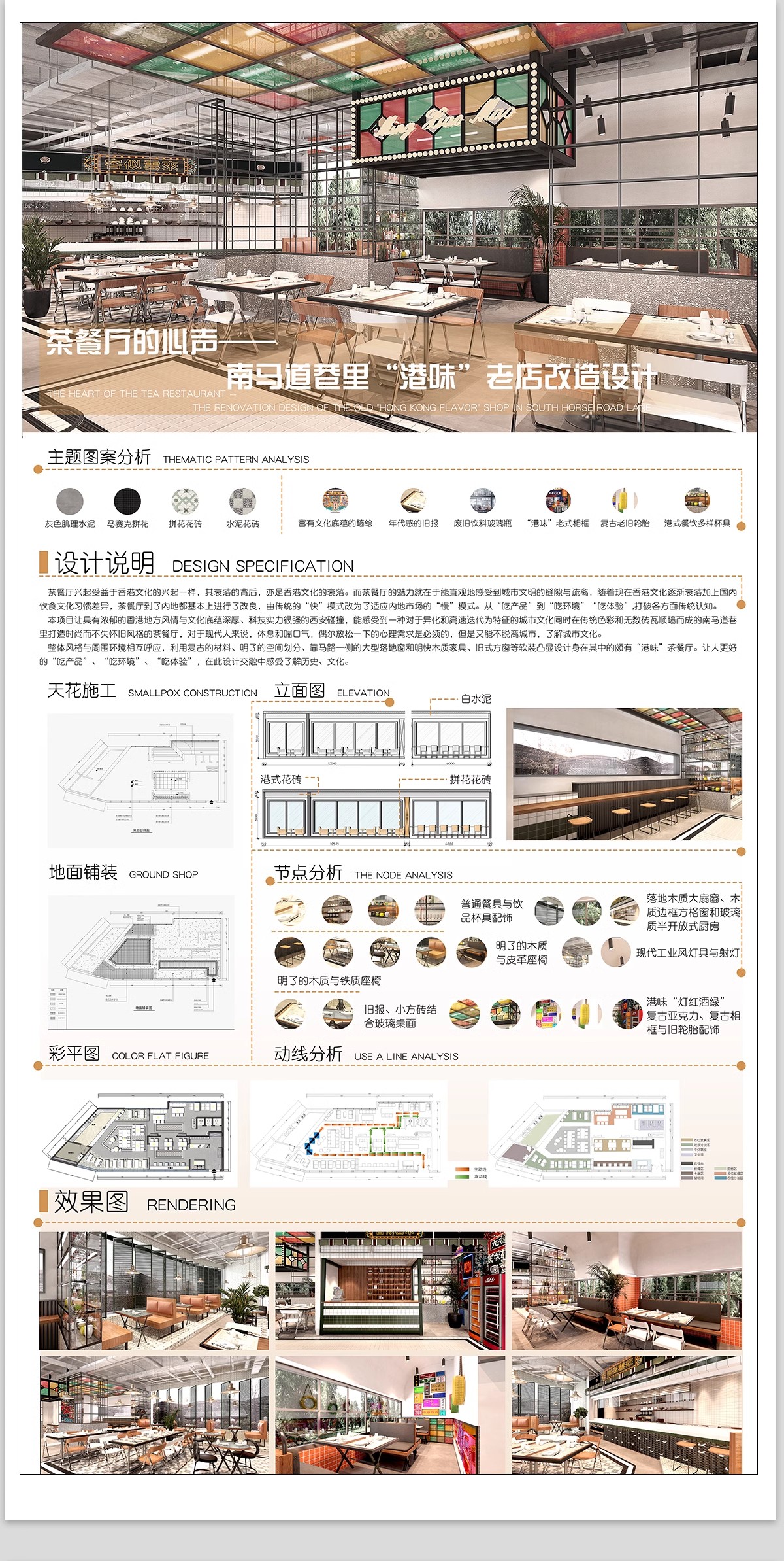 现代室内设计ps展板排版装修家装住宅工装民宿餐厅模板psd素材-大怪兽分享