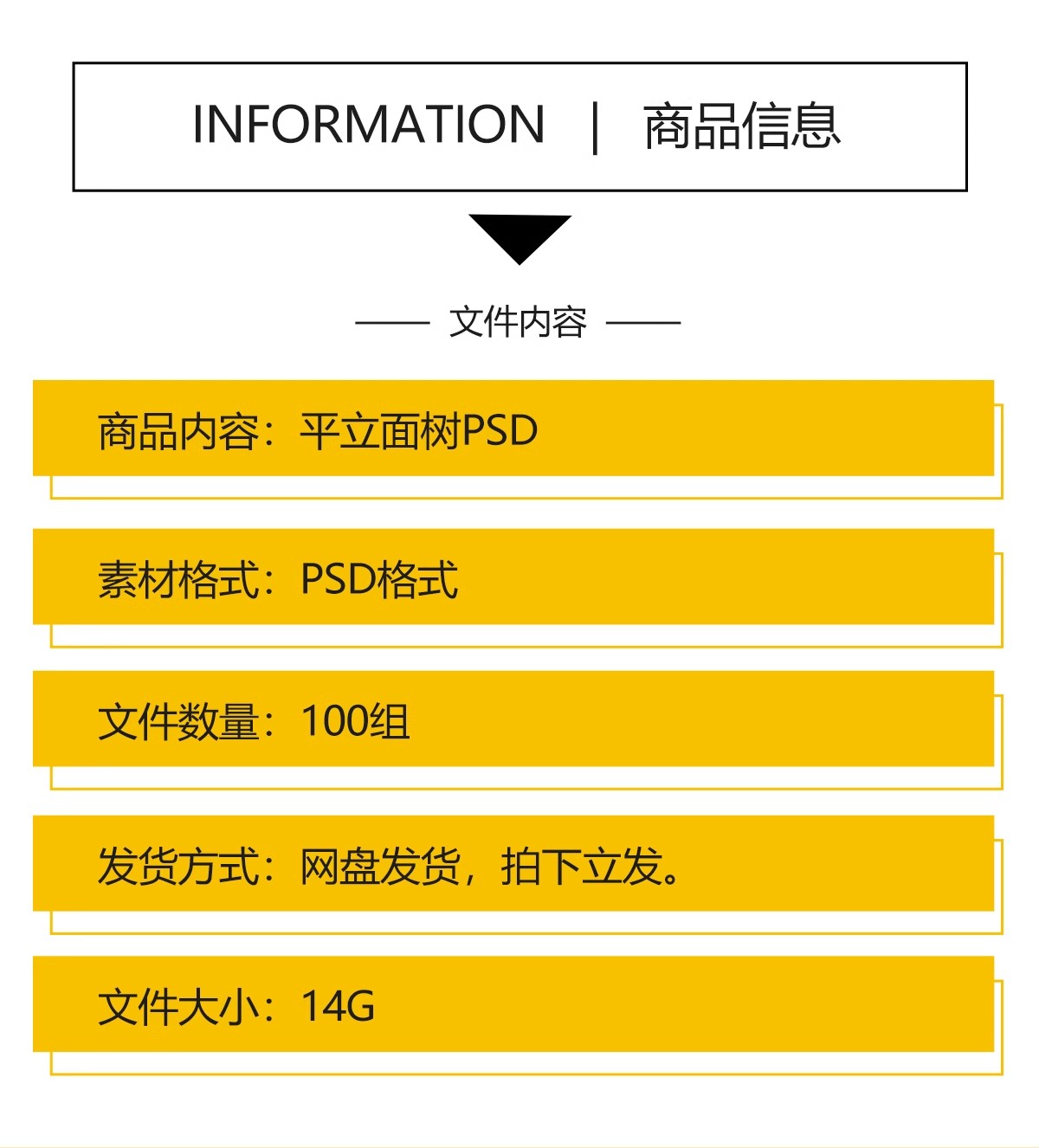 图片[2]-古风植物彩平园林景观复古小清新平面立面树木psd分层免抠PS素材-大怪兽分享