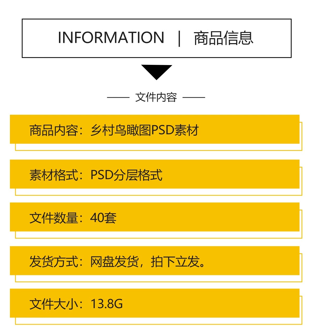 图片[2]-美丽乡村规划PS设计鸟瞰图PSD素材山地旅游度假村景观田园综合体-大怪兽分享