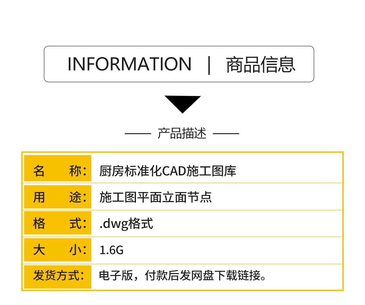 图片[2]-厨房橱柜CAD施工图纸 标准化规范柜子布局整体室内设计框架门板-大怪兽分享
