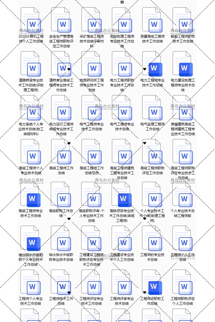图片[2]-工程师专业技术工作总结施工类建筑电力道路桥梁个人职称评定资料-大怪兽分享