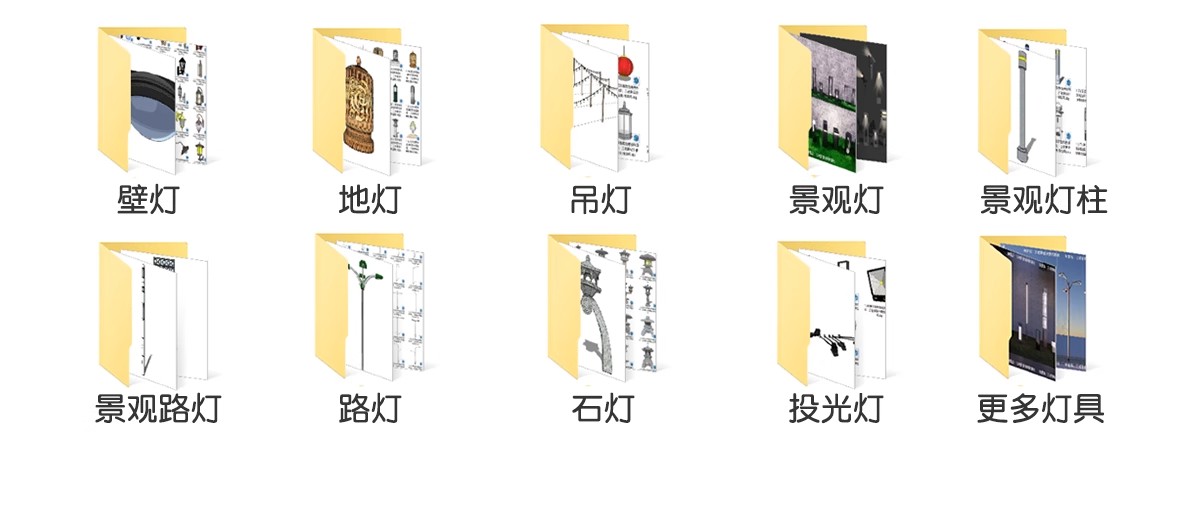 图片[4]-室外照明灯具园林景观灯路灯石灯Sketchup草图大师素材SU模型库-大怪兽分享