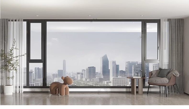 图片[4]-草图大师现代窗户组合推拉窗平开窗落地窗铝合金窗框断桥窗SU模型-大怪兽分享